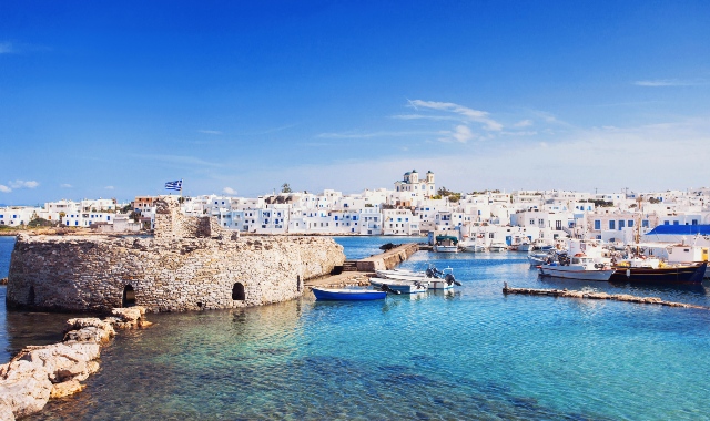 Naoussa village, Paros