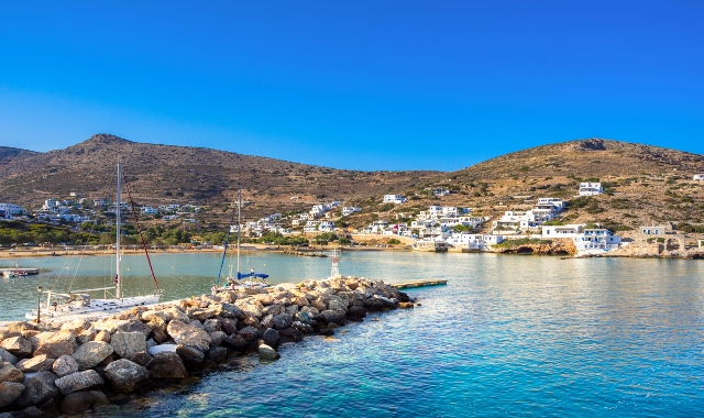 Beautiful view of Sikinos island